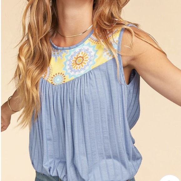 💜 New Ribbed Sleeveless Top - Picture 2 of 5